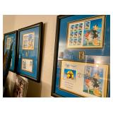Warner Bros Framed Stamps