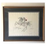 Salvador Dali "Cheval Cabré"