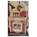 Nickle Watling Rol-A-Top Circa 1940s Cherry Front Twin Jackpot slot machine 