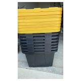 8 Heavy Duty Plastic Storage Tubs