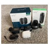 Arlo Ultra 2 Spotlight Cameras, Arlo Wired Video Doorbell, Camera Housing, Samsung Smart Cam