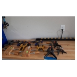 Large Assortment Of Wood Clamps Irwin, California Hawk, Quick Grip Etc