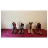 4 Pairs Of Boots!