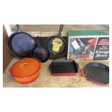 Camp Stove/Cast Iron Set