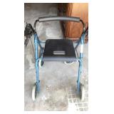 Manual Mobility Scooter Black