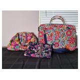 Vera Bradley Jewelry Folio, Hard Shell 17" Laptop Case, Bloom Satchel Bag
