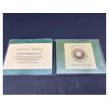 Rare Silver Roosevelt Dime with COA