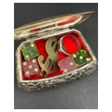 Casino Games Trinket Box