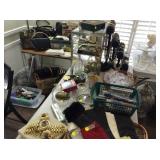 Art Beds (King) Books Designer Clothing Purses & Shoes Collectables Crystal Dishes Furn Jewelry TVs 