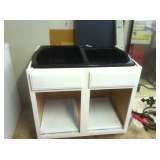 New Double Sink - Cabinet