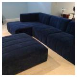 3 pc. Sectional w/ ottoman 