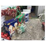 Outside Christmas decor 