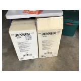 Pair of Jensen speakers 1 is BN in unopened box 