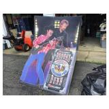 Huge cardboard poster