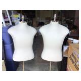 Pair of mannequins made for Ralph Lauren stores