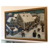 OC painting signed E. Holm