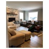 Sectional, couch and loveseat 