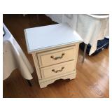 White night stand- 16 1/4” x 20 1/4” x 24” high