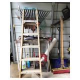 Ladder, tools Ladder, tools