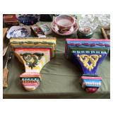 Ceramic wall shelves  Ceramic wall shelves