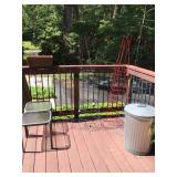 Can, tables, tomatoe cages  Can, tables, tomatoe cages