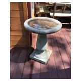 Bird bath- as is  Bird bath- as is
