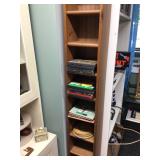 Records, book shelf  Records, book shelf