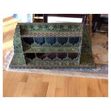 Asian wall shelf, it’s upside down  Asian wall shelf, it’s upside down