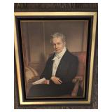 Antique style framed poster  Antique style framed poster