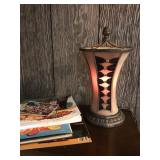 Lamp, books Lamp, books