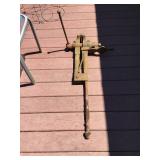 Blacksmith leg vise 39” long Blacksmith leg vise 39” long