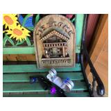 Welcome sign, hose nozzles & hose bracket  Welcome sign, hose nozzles & hose bracket