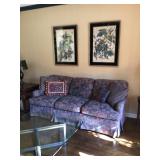 O Henry House sofa. 36” x 86” 35” H