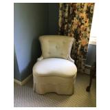 Pair of boudoir chairs 
