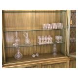 Cut glass, hawkes,Stuart,baccarat 