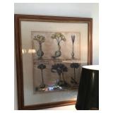 Pr. Botanical prints, 24” x 28”