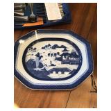 Repro Asian motif plate