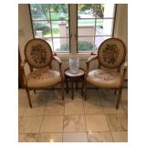 Pair of chairs, Baker