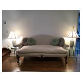 C. 1940’s sofa 84” x 34” 38” H