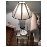 Pair of Blanc de chine lamps, 18” H