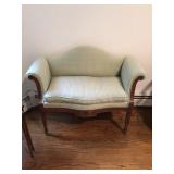 Sm. Settee, 19” x 41” x 33” H