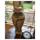 Asian style covered jar