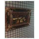 Print in ornate frame 