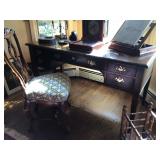 Baker desk as is 27”x61”x31” H