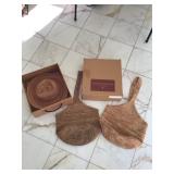 Helen Kaminski lot, bag n matching hat & bag as is