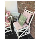 Rattan side chair 