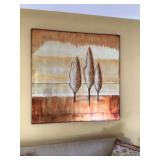 Canvas wall decor 4’x4’