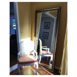 Pair of cane back arm chairs 