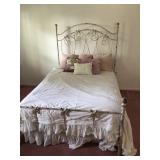 Wrought iron bed 