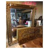 Large mirror 47”x59”, wall decor 